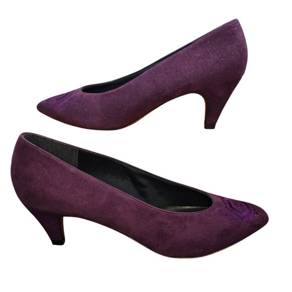 LIFE STRIDE Soft System Purple Heels - NEW IN BOX! - Picture 2 of 12
